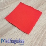 Raudonas kilpinis trikotažas NR. 15