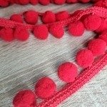Dekoratyvinė POM POM juosta (didesnė) Nr. 306
