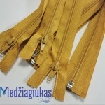 Garstyčių spalvos užtrauktukas 55 cm. Nr. 26