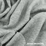 pilkas melanzas pukas